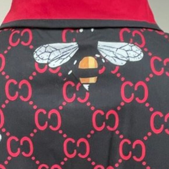 NWT GG Bee Button Down Shirt/Blouse/Top M - Picture 9 of 10